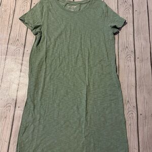 Universal Thread Light Green Short Sleeve T-shirt dress